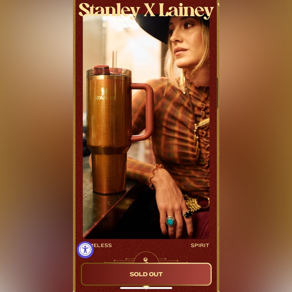 Stanley X Lainey Wilson 40oz Tumblr